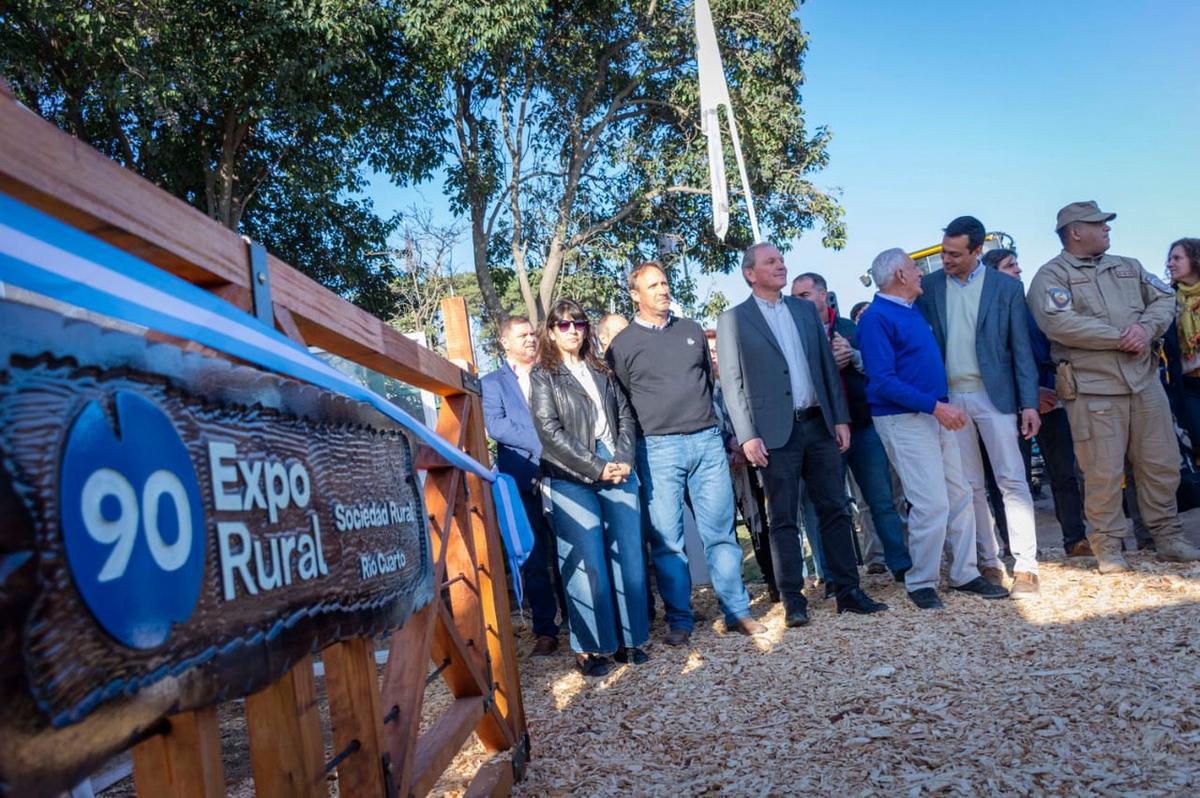 FOTO: Inauguraron la exposición rural en Río Cuarto: un evento masivo a nivel nacional