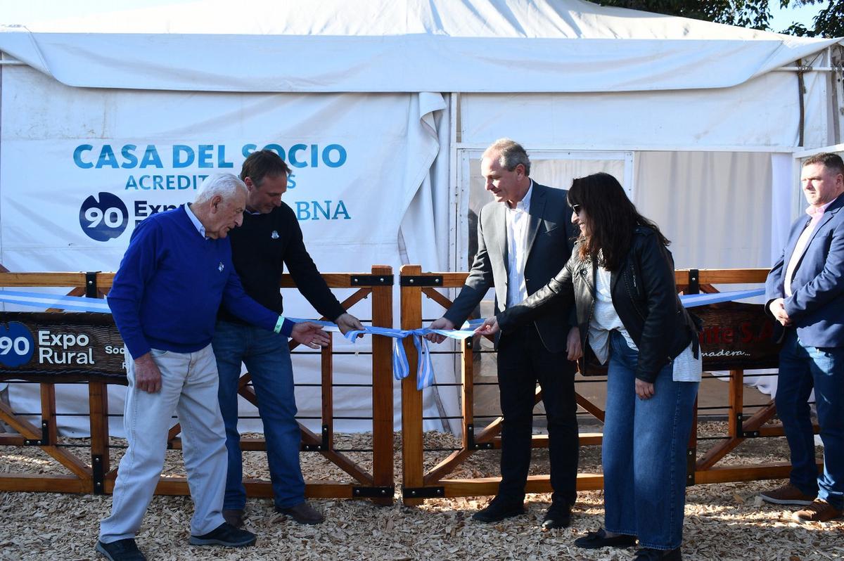 FOTO: Inauguraron la exposición rural en Río Cuarto: un evento masivo a nivel nacional