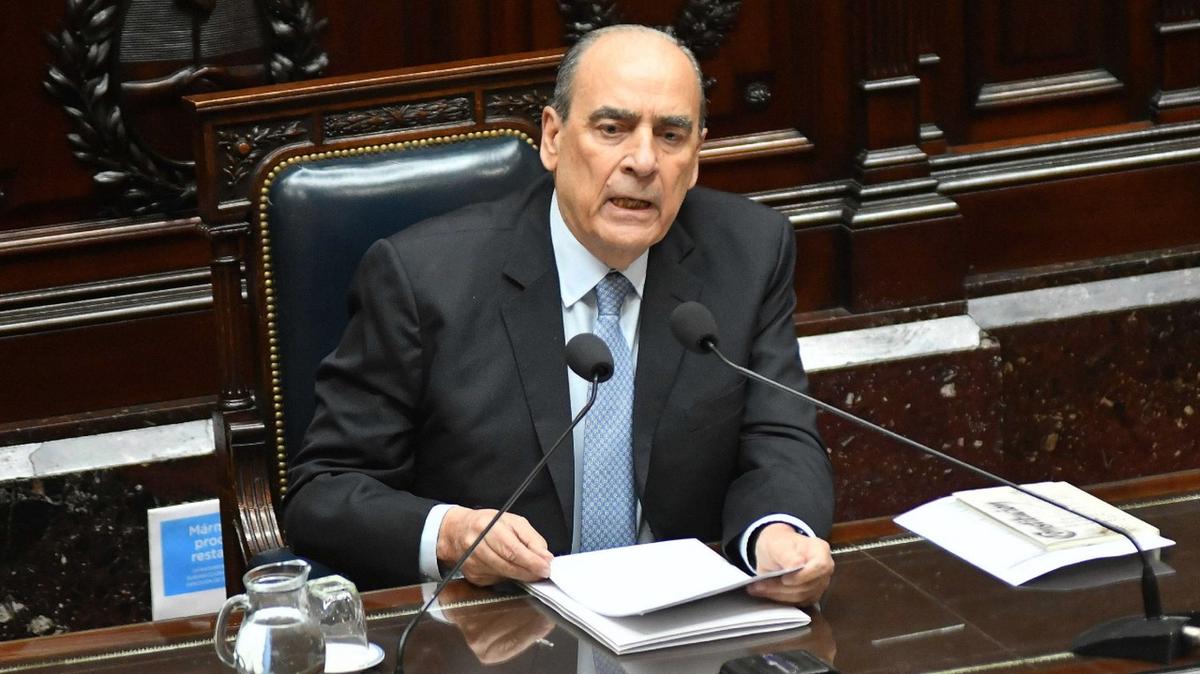 FOTO: Guillermo Francos, hizo una defensa de la gestión ante Diputados (Foto: NA)