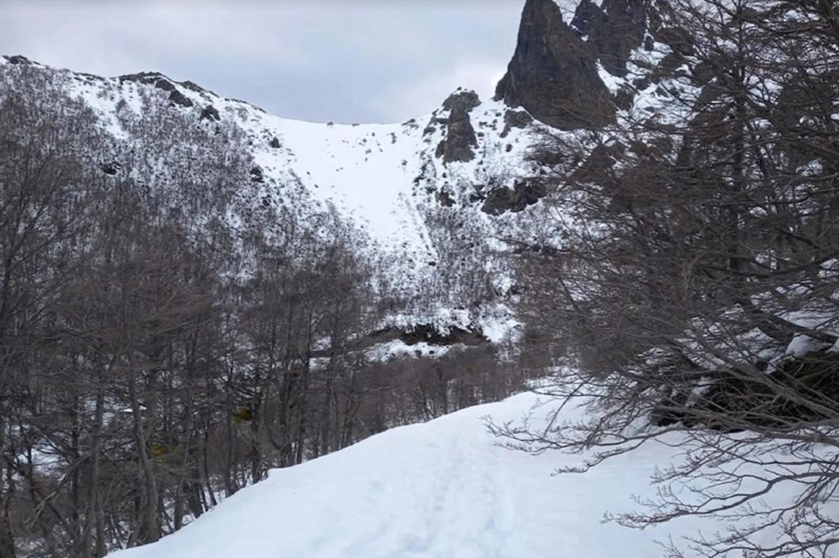 FOTO: El rescate ocurrió en Cerro López (Foto: Río Negro)