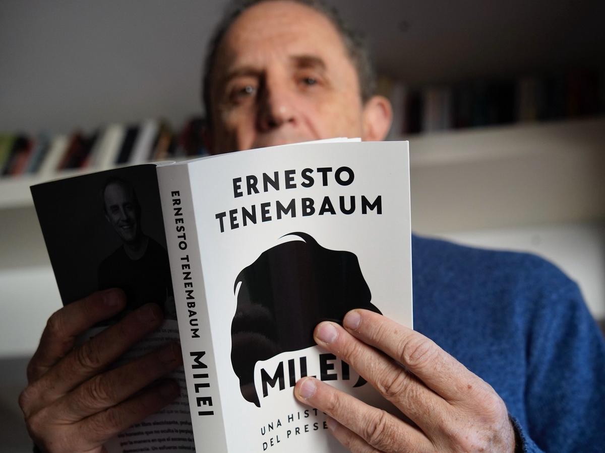 FOTO: Impactante arranque del nuevo libro de Ernesto Tenembaum sobre Javier Milei 