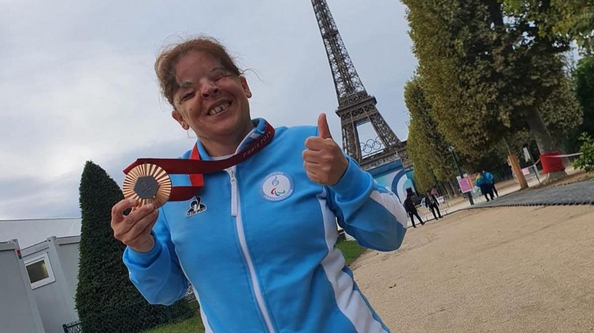 FOTO: Paula Gómez logró bronce en Judo para ciegos (Foto: Paradeportes)