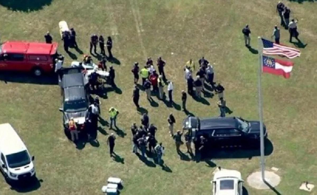 FOTO: Evacuaron una escuela de Estados Unidos por un tiroteo. Hay 4 muertos. (CNN)