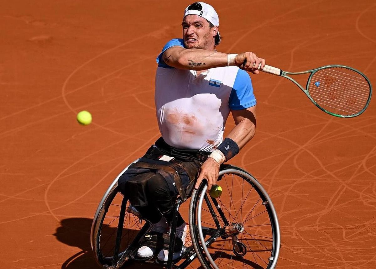 FOTO: Juegos Paralímpicos: Gustavo Fernández ganó y avanzó a semifinales de tenis