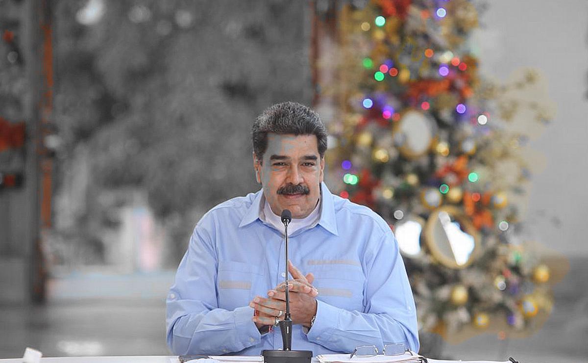 FOTO: Maduro adelantó la Navidad para el octubre. En 2019 y 2020 hizo lo mismo.