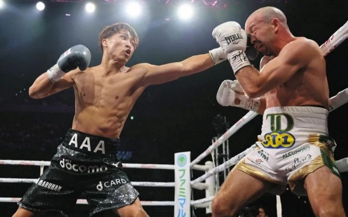 FOTO: El “Monstruo” Naoya Inoue ganó por nocaut y continúa invencible